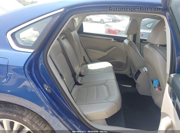 1VWBT7A39GC067574 2016 VOLKSWAGEN PASSAT Blue Вид наклейки з VIN-кодом