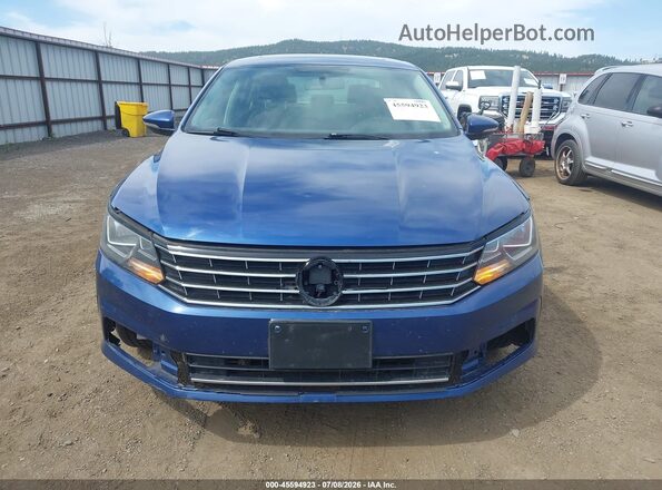 1VWBT7A3XGC008985 2016 VOLKSWAGEN PASSAT Dark Blue ხელსაწყოთა პანელის ხედი