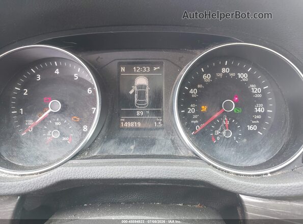 1VWBT7A3XGC008985 2016 VOLKSWAGEN PASSAT Dark Blue უკანა სავარძლების ხედი