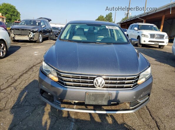 1VWBT7A3XGC035345 2016 VOLKSWAGEN PASSAT Gray Вид спереду
