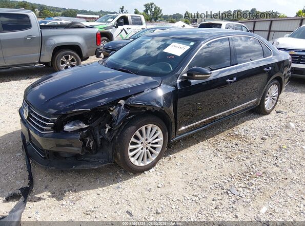 1VWBT7A3XHC077290 2017 VOLKSWAGEN PASSAT Black Przód lewy