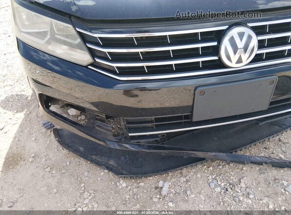 1VWBT7A3XHC077290 2017 VOLKSWAGEN PASSAT Black Widok z przodu
