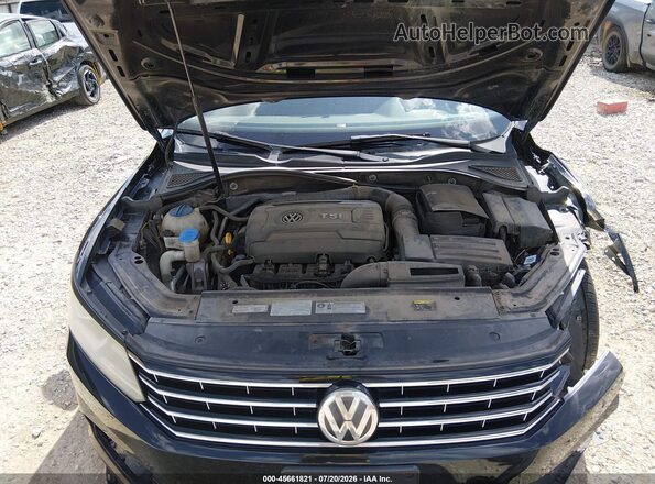 1VWBT7A3XHC077290 2017 VOLKSWAGEN PASSAT Black Widok z tyłu