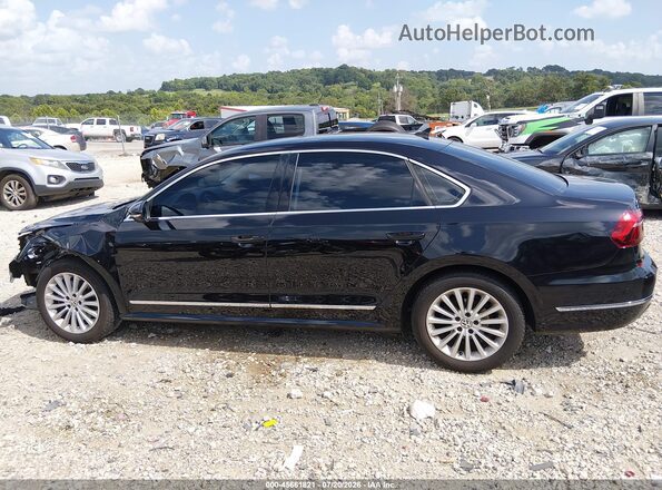 1VWBT7A3XHC077290 2017 VOLKSWAGEN PASSAT Black Widok wnętrza z tyłu