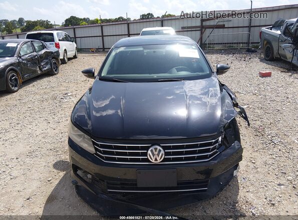 1VWBT7A3XHC077290 2017 VOLKSWAGEN PASSAT Black Widok deski rozdzielczej