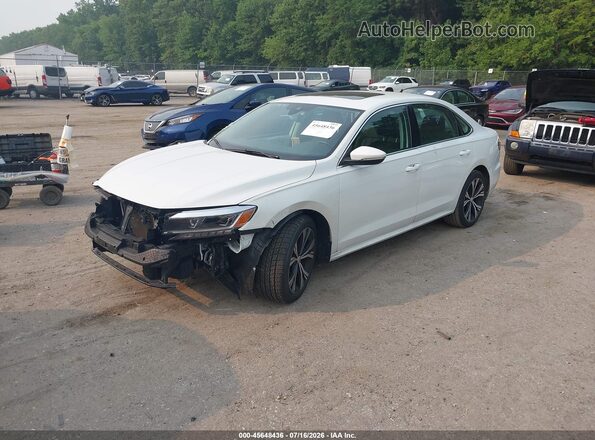 1VWCA7A3XLC025306 2020 VOLKSWAGEN PASSAT White Vista tres cuartos delantera izquierda