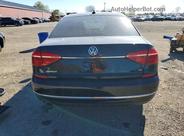 1VWCS7A30GC060486 2016 VOLKSWAGEN PASSAT Черный Вид сзади