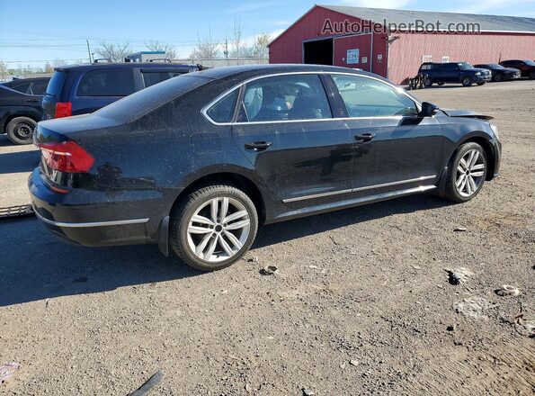 1VWCS7A30GC060486 2016 VOLKSWAGEN PASSAT Черный Задняя правая четверть