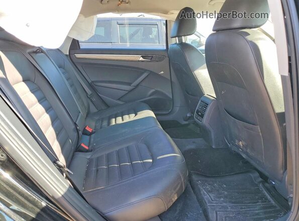 1VWCS7A30GC060486 2016 VOLKSWAGEN PASSAT Черный Вид задних сидений