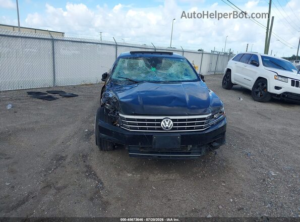 1VWCT7A31HC073309 2017 VOLKSWAGEN PASSAT Black Instrument cluster view