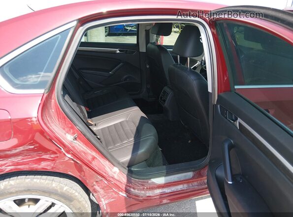 1VWCT7A33HC064823 2017 VOLKSWAGEN PASSAT Red VIN կոդի պիտակի տեսք