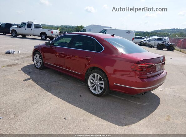 1VWCT7A33HC064823 2017 VOLKSWAGEN PASSAT Red Հետևի ձախ