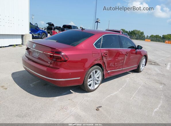 1VWCT7A33HC064823 2017 VOLKSWAGEN PASSAT Red Հետևի աջ