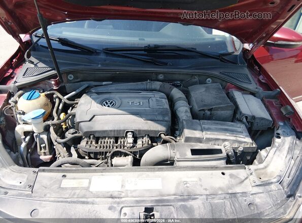 1VWCT7A33HC064823 2017 VOLKSWAGEN PASSAT Red Հետևի տեսք