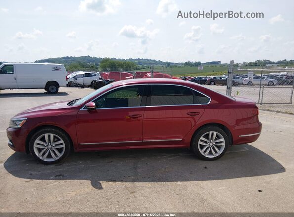 1VWCT7A33HC064823 2017 VOLKSWAGEN PASSAT Red Սալոնի 360 աստիճան տեսք