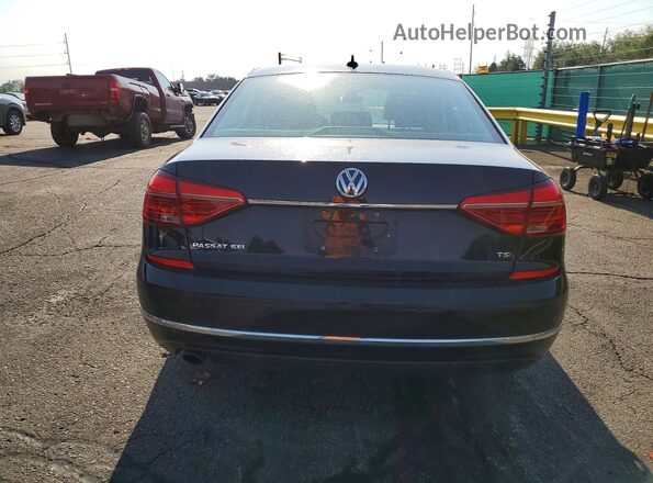 1VWCT7A34GC036592 2016 VOLKSWAGEN PASSAT Black Widok z tyłu