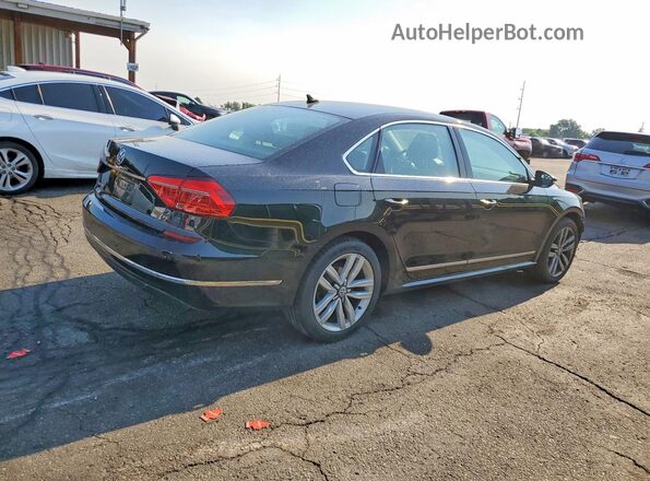 1VWCT7A34GC036592 2016 VOLKSWAGEN PASSAT Black Tył prawy