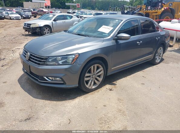 1VWCT7A37GC025554 2016 VOLKSWAGEN PASSAT Light Blue Front left