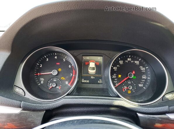 1VWCT7A37HC085500 2017 VOLKSWAGEN PASSAT Black Սարքավորումների վահանակի տեսք