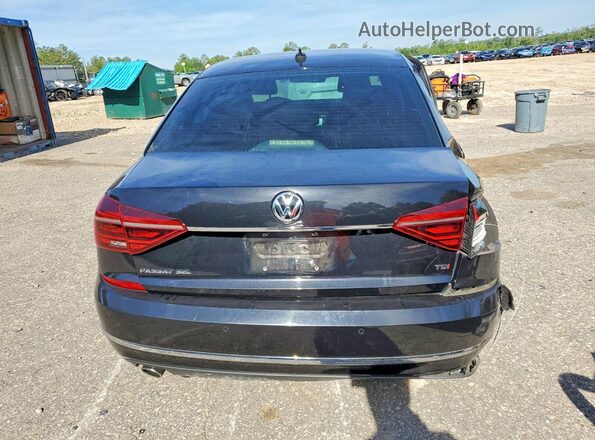 1VWCT7A37HC085500 2017 VOLKSWAGEN PASSAT Black Հետևի տեսք