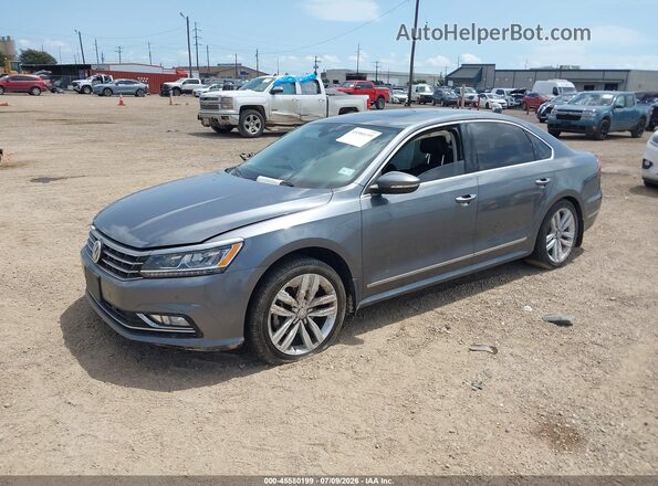 1VWCT7A38HC032899 2017 VOLKSWAGEN PASSAT Gray Передня ліва чверть