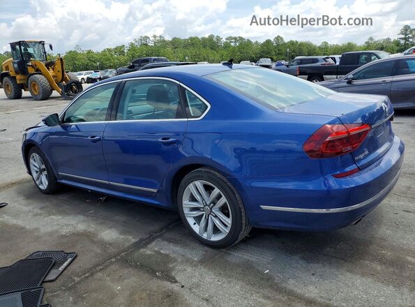 1VWCT7A38HC067118 2017 VOLKSWAGEN PASSAT Blue უკანა მარცხენა