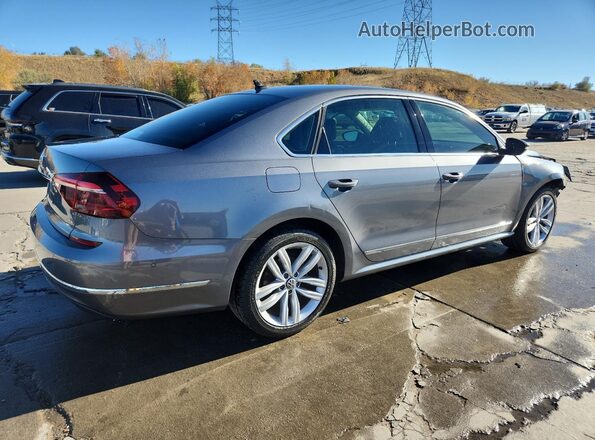 1VWCT7A3XHC053138 2017 VOLKSWAGEN PASSAT Серый Задняя правая четверть