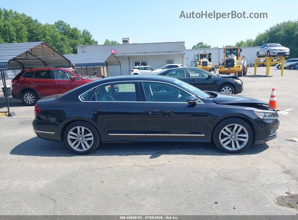 1VWCT7A3XHC057884 2017 VOLKSWAGEN PASSAT Black Vista interior trasera