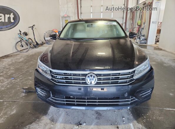 1VWDT7A30HC023876 2017 VOLKSWAGEN PASSAT Black VIN კოდის სტიკერის ხედი