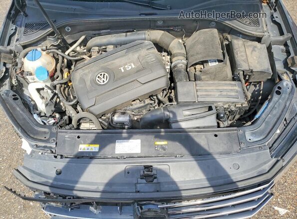 1VWDT7A30HC050270 2017 VOLKSWAGEN PASSAT Gray Widok wnętrza z tyłu