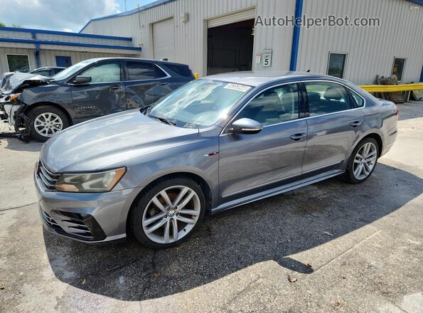 1VWDT7A30HC084743 2017 VOLKSWAGEN PASSAT Gray VIN კოდის სტიკერის ხედი