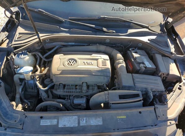 1VWDT7A31HC015687 2017 VOLKSWAGEN PASSAT Серый Вид задней части салона