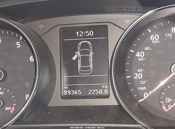1VWDT7A31HC065019 2017 VOLKSWAGEN PASSAT White უკანა სავარძლების ხედი
