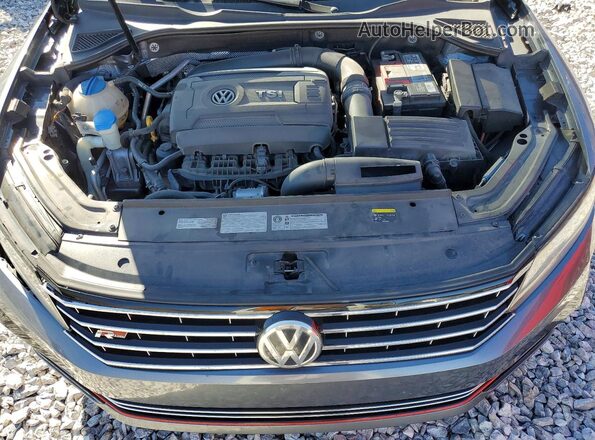 1VWDT7A33HC015383 2017 VOLKSWAGEN PASSAT Gray Widok wnętrza z tyłu