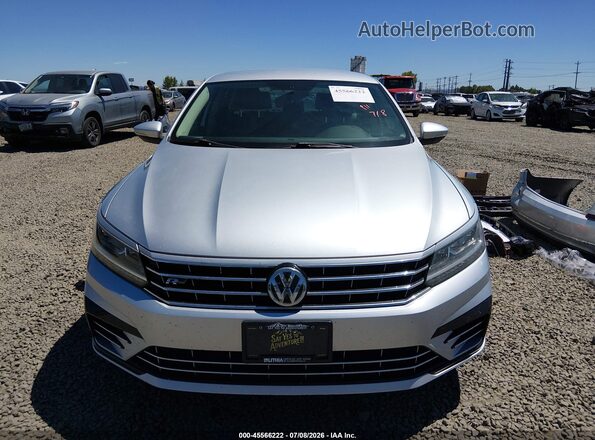 1VWDT7A34HC044469 2017 VOLKSWAGEN PASSAT Silver Rear interior view