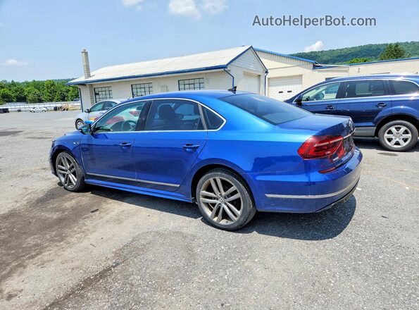 1VWDT7A34HC066407 2017 VOLKSWAGEN PASSAT Blue Задня ліва чверть