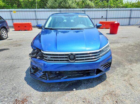 1VWDT7A34HC066407 2017 VOLKSWAGEN PASSAT Blue Вид спереду