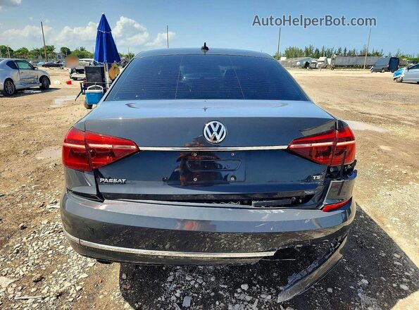 1VWDT7A36HC013370 2017 VOLKSWAGEN PASSAT Gray Հետևի տեսք