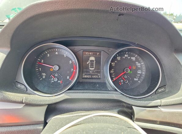 1VWDT7A36HC013370 2017 VOLKSWAGEN PASSAT Gray Սարքավորումների վահանակի տեսք