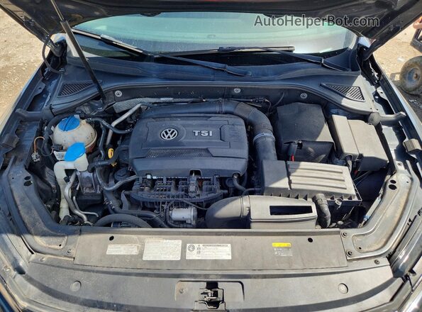 1VWDT7A36HC013370 2017 VOLKSWAGEN PASSAT Gray Սալոնի հետևի տեսք