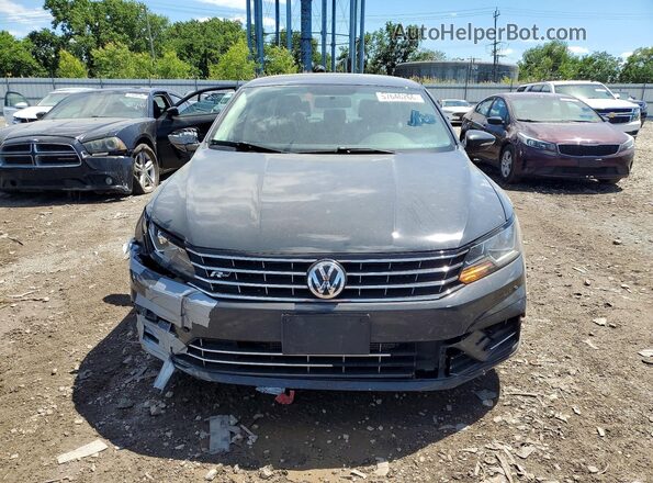 1VWDT7A36HC039273 2017 VOLKSWAGEN PASSAT Gray Widok z przodu