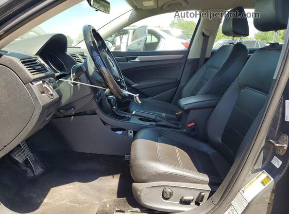 1VWDT7A36HC039273 2017 VOLKSWAGEN PASSAT Gray Widok wnętrza z przodu