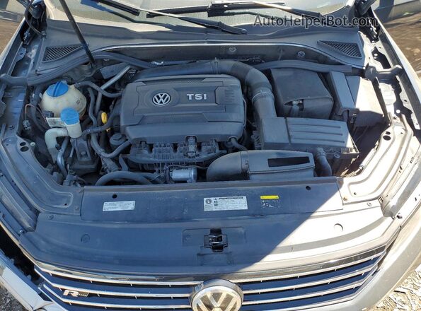 1VWDT7A36HC039273 2017 VOLKSWAGEN PASSAT Gray Widok wnętrza z tyłu