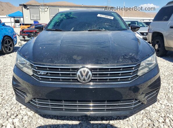 1VWDT7A36HC051651 2017 VOLKSWAGEN PASSAT Black წინა ხედი