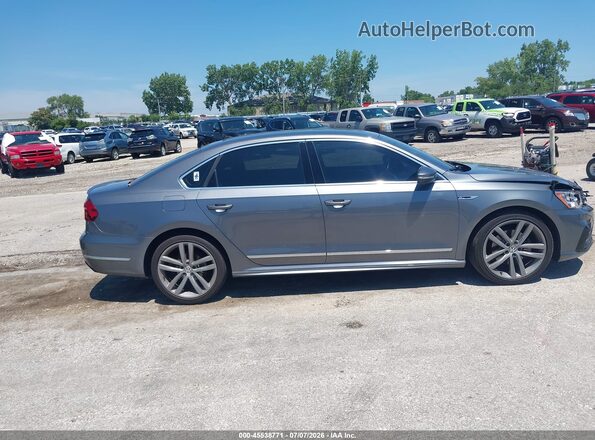 1VWDT7A36HC054713 2017 VOLKSWAGEN PASSAT Серый Вид задней части салона