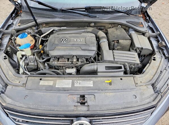 1VWDT7A36HC056901 2017 VOLKSWAGEN PASSAT Серый Вид задней части салона