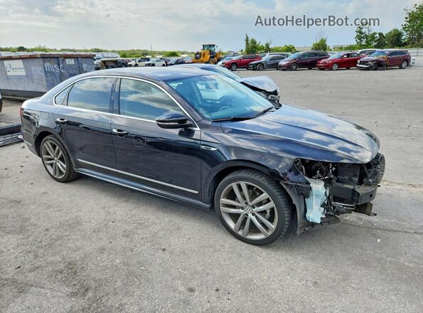 1VWDT7A36HC067493 2017 VOLKSWAGEN PASSAT Черный Передняя правая четверть