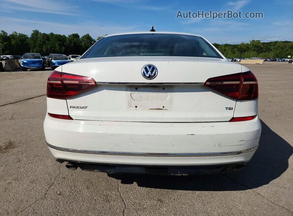 1VWDT7A36HC076856 2017 VOLKSWAGEN PASSAT White Rear view