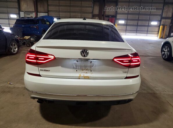 1VWDT7A36HC079191 2017 VOLKSWAGEN PASSAT White Rear view
