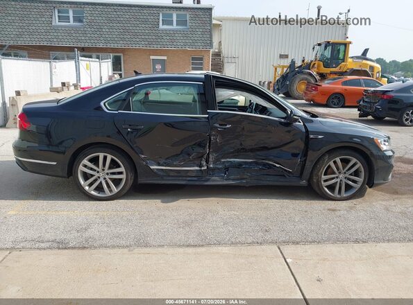 1VWDT7A36HC080518 2017 VOLKSWAGEN PASSAT Black Widok wnętrza z tyłu